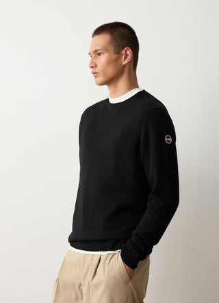 Pullover girocollo in misto cashmere - 4453 5YR