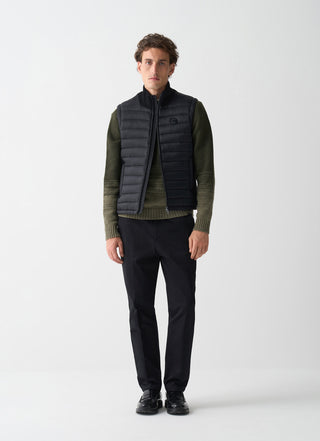 PIUMINO SMANICATO CON INSERTI IN MAGLIA - 1113 8ZX