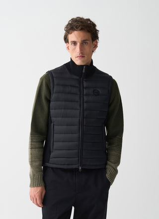 PIUMINO SMANICATO CON INSERTI IN MAGLIA - 1113 8ZX