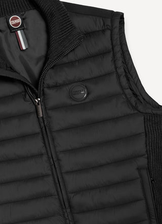 PIUMINO SMANICATO CON INSERTI IN MAGLIA - 1113 8ZX