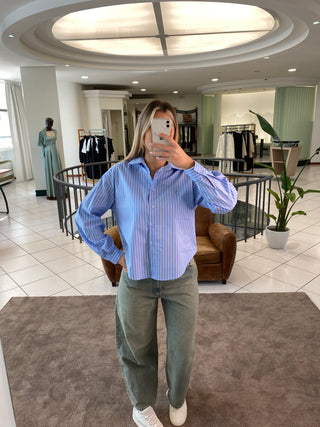 CAMICIA OVER BASIC RIGA - CVE-Q031